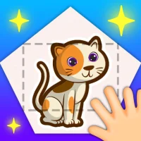 Origami Paper Fold Puzzle Game